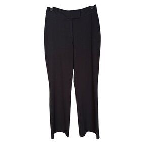 Quickreflex Womens Black Stretchy Dress Pants Size 4 Polyester & Rayon Blend
